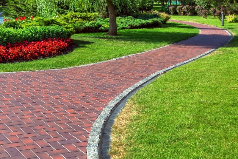 Brick Garden Path