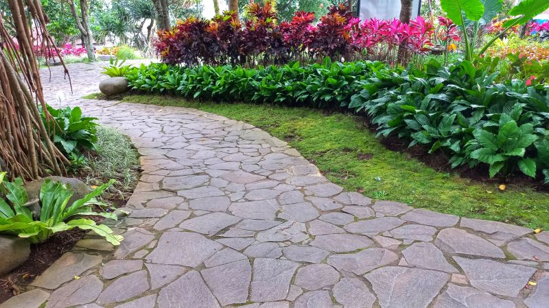 Flagstone Walkway
