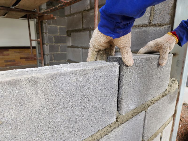 Masonry Wall Installation in Norwalk, CT