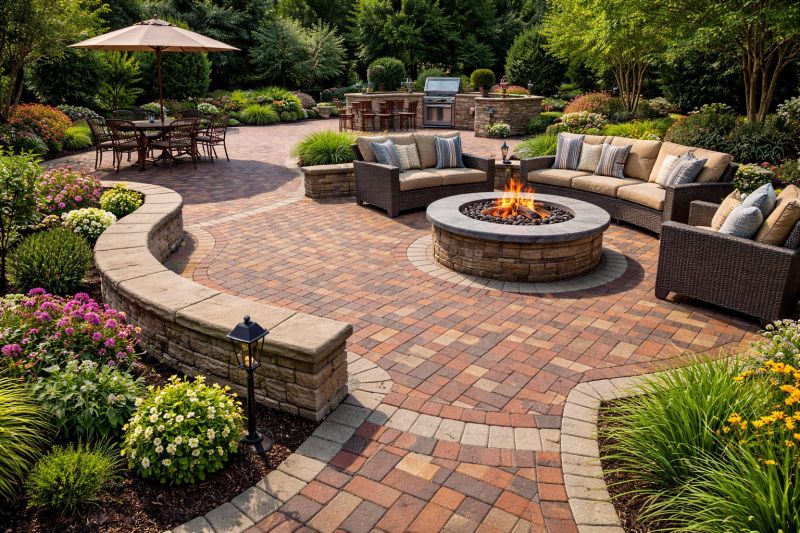 Patio Brick Installation in Burlington, VT